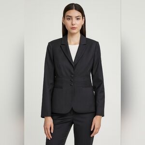 NWOT Koton Women’s Tailored Blazer – Black – Size 40 (EUR) / 12 (UK)